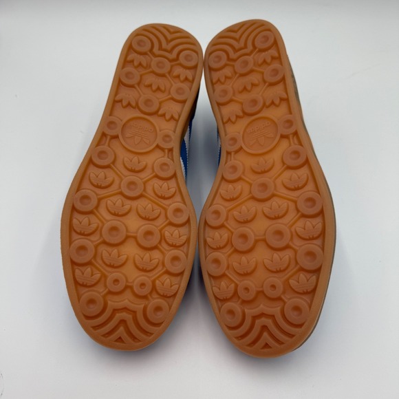 Adidas Originals Men's Size 13 Gazelle Indoor "Blue Bird" White Gum JI2061 NEW - Picture 6 of 7